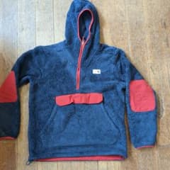 THE NORTH FACE フリース プルオーバー ネイビー レッドのサムネイル