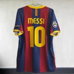 新品 バルセロナ メッシ 10番 2011年ファイナルシャツ 半袖 - メルカリ