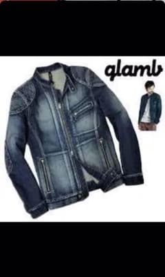 最終値下げglamb デニムジャケット Gジャン ライダースのサムネイル