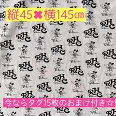 ロンハーマン  サーフ　ミッキー　生地　布　タグ　ハンドメイド用のサムネイル