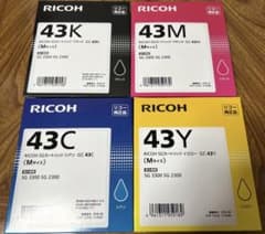 RICOH 純正 SGカートリッジ GC43 4色セット - 3