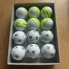 ゴルフボール 12球セット ロストボール Callaway TaylorMadeのサムネイル