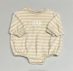 baby GAP ボーダー ロンパース 60cmのサムネイル