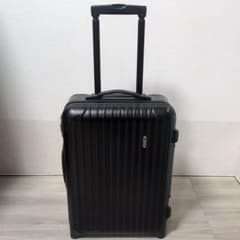 RIMOWA 廃盤 リモワサルサ 2輪 スーツケース 35L 黒色 ブラック - メルカリ