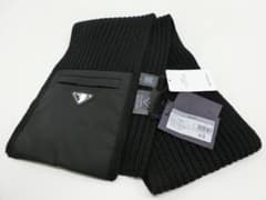 新品未使用 正規品【PRADA】プラダ☆Wool scarf☆スカーフ マフラー 