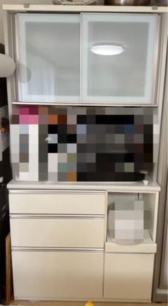 大阪府無料配送】 食器棚幅90cm R-404 | Buyee日本代购服务| 于Mercari购物