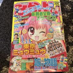 なかよし2002年 6月号　未読本　東京ミュウミュウ、だぁだぁだぁなど なかよし 2002年1月号 東京ミュウミュウ - メルカリ