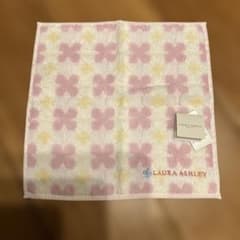 LAURA ASHLEY タオルハンカチ ピンクのサムネイル