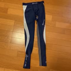 Skins Sサイズ ネイビー グレー タイツのサムネイル