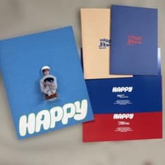 BTS JIN アルバムHappy CD &フォトブック＆アクスタ1個セット - メルカリ
