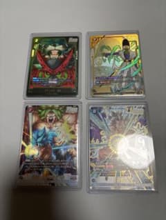 ドラゴンボール カードフュージョンワールド パラレル4枚他SRセットのサムネイル