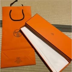 エルメス ネクタイ 箱 ショップ袋 ショッパー HERMESのサムネイル