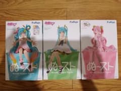 하츠네 미쿠 피규어 5점 세트 동백 카나리아 벚꽃 스즈란 일본식 카페