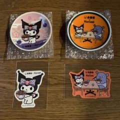 【吉野家クロミ計画化】豆皿とステッカーのサムネイル