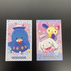 キャラポトレサンリオキャラクターズライブキャラクター　ブロマイド 2枚セットのサムネイル