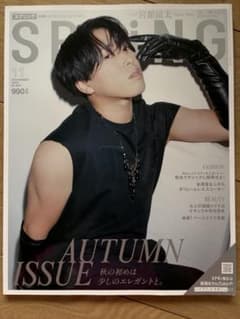 【お値下】SPRiNG 2025年11月号 宮舘涼太 表紙のサムネイル