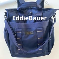Eddie Bauer 3way PCバッグ 紺 美品 80s EddieBauerエディーバウアー 3WAY バッグ 紺 L - Sixpacjoe Web Shop