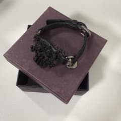 u*i様 PRADA ブレスレット スカルモチーフ ブラック ユニセックス PRADA ブレスレット スカルモチーフ ブラック ユニセックス - メルカリ