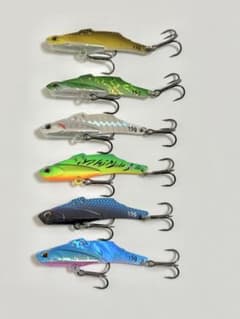 No.218 DUO メダル ガレージ風 15g バイブレーション 6本セットのサムネイル