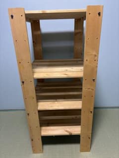 IKEA 木製オープンラック 4段 ナチュラルウッドMade in  IKEA 木製オープンラック 4段 ナチュラルウッドMade in Canada - メルカリ