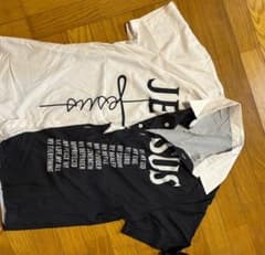 (お値下げセール中)JESUS PAUL ツートンカラー半袖シャツのサムネイル