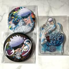 呪術廻戦　セガラッキーくじ　五条悟　アクリルスタンド　缶バッジ 呪術廻戦 セガラッキーくじ 五条悟 アクスタ 缶バッジ - メルカリ