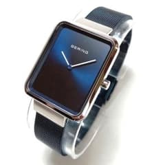 berw33 ベーリング腕時計 クラシック 14528-307シルバー×ブルー白 berw33 ベーリング腕時計 クラシック 14528-307シルバー×ブルー白