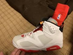 【最終値下げ】NIKE エアジョーダン6 hare 28cmのサムネイル