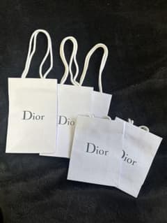 Dior ホワイト 紙袋 5枚セットのサムネイル
