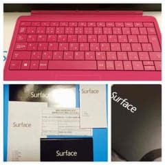 【お取り置き中】surface2本体 ＆ type cover マゼンダのサムネイル