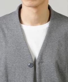 【限定価格】Audience 裏起毛スエットカーディガン グレー サイズＬ