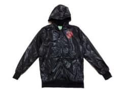 新NESTA BRAND 裏起毛フード付きジャケット 黒Lサイズネスタレゲエ 
