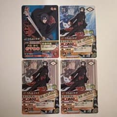 NARUTO ナルティメットカードバトル うちはイタチ 4枚セット - メルカリ