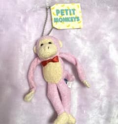 シナダ NAO'S Stuff サル モンキー マスコット ぬいぐるみ