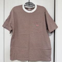 DANTON ボーダー ポケットTシャツ 半袖のサムネイル