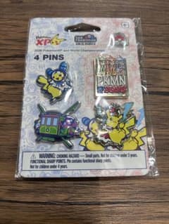 ポケモンXP WCS2026 ピンバッジ 4種セットのサムネイル