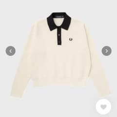 【FRED PERRY】Knitted Shirt ベージュ 10 K8136のサムネイル