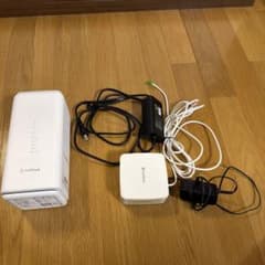 SoftBank 無線LANルーター 5台セット ACアダプター付き SoftBank Air 5G 無線LANルーターおうち電話セット - メルカリ