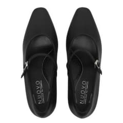 【NUOVO】 ヌオーヴォ ストラップパンプス BLACK 25.5cmのサムネイル
