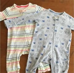 Yumama★様専用 baby GAP ユニクロ☆ロンパース 60 3枚セットのサムネイル