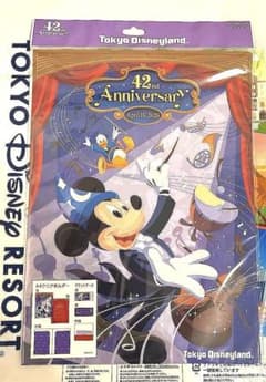 東京ディズニーランド42周年　ミッキー　ドナルド　クリアホルダー&チケットケースのサムネイル