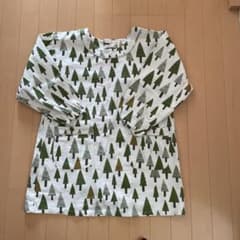 北欧風柄　割烹着のサムネイル