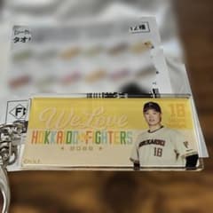 日本ハムファイターズ 山﨑福也 タオル型アクリルキーホルダーのサムネイル