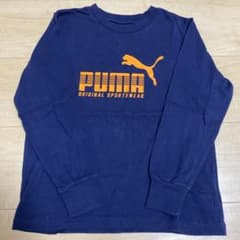 PUMA 長袖カットソー 130ネイビーのサムネイル