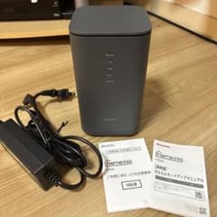 docomo home 5G HR02 本体 ダークグレー - メルカリ