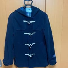 ダッフルコート　紺色　XLサイズのサムネイル