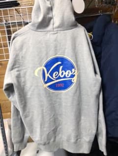 KEBOZ パーカー　グレーのサムネイル
