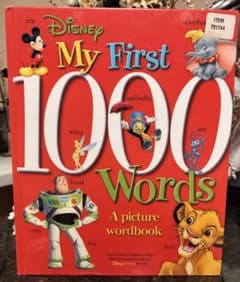 ディズニー　マイファースト1000ワードのサムネイル