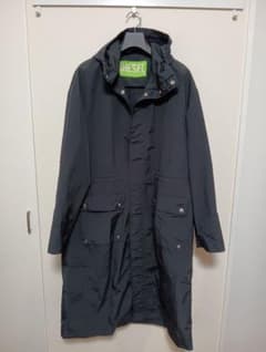 極美品 DIESEL ディーゼル モッズコート ブラック - メルカリ