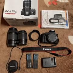 Canon EOS kiss x7 レンズキット＆望遠レンズのサムネイル